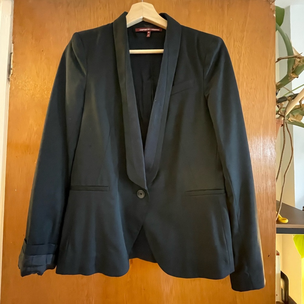 Black Comptoir des Cotonniers Blazer Jacket